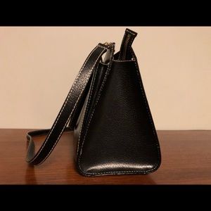 Never used black leather Kate Spade bag
